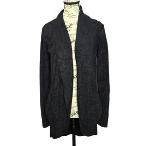 Barefoot Dreams Cozychic Lite Soft Black XS/S New Cardigan